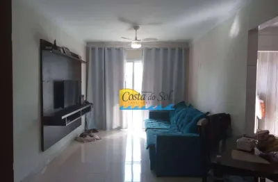 Apartamento com 2 dormitórios à venda, 95 m² por r$ 580.000,00 - vila guilhermina - praia grande/sp