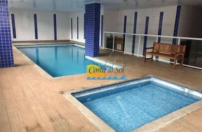 Apartamento duplex com 2 dormitórios à venda, 180 m² por r$ 1.200.000,00 - pedreira - mongaguá/sp