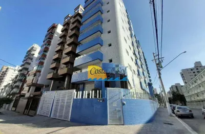 Apartamento com 1 dormitório à venda, 49 m² por r$ 310.000,00 - vila guilhermina - praia grande/sp