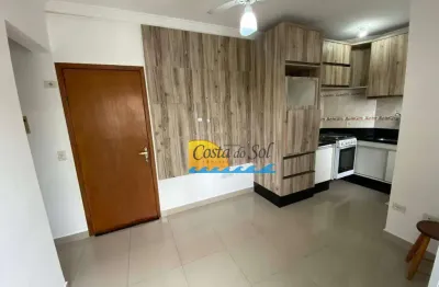 Apartamento com 1 dormitório à venda, 35 m² por r$ 320.000,00 - boqueirão - praia grande/sp