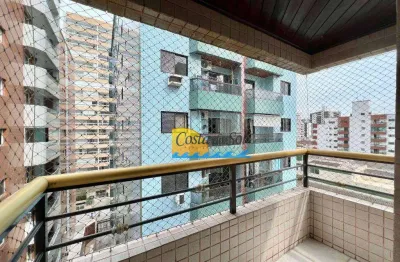 Apartamento com 4 dormitórios à venda, 210 m² por r$ 790.000,00 - vila guilhermina - praia grande/sp
