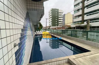 Apartamento com 2 dormitórios à venda, 67 m² por r$ 480.000,00 - vila guilhermina - praia grande/sp