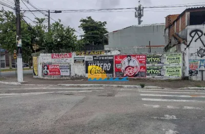 Terreno para alugar, 272 m² por r$ 16.000,00/mês - aviação - praia grande/sp