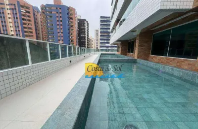 Apartamento com 3 dormitórios à venda, 126 m² por r$ 990.000,00 - aviação - praia grande/sp