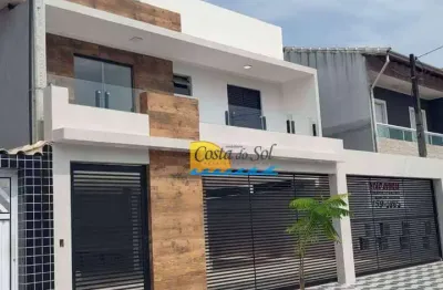 Sobrado com 2 dormitórios à venda por r$ 285.000,00 - sítio do campo - praia grande/sp