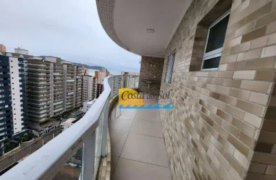 Apartamento com 3 dormitórios à venda, 109 m² por r$ 1.041.865,00 - guilhermina - praia grande/sp