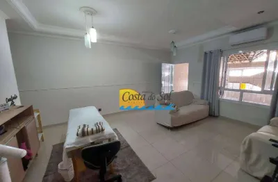 Casa com 3 dormitórios à venda, 155 m² por r$ 650.000,00 - vila guilhermina - praia grande/sp