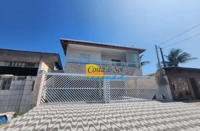 Sobrado com 2 dormitórios à venda, 69 m² por r$ 320.000,00 - sítio do campo - praia grande/sp