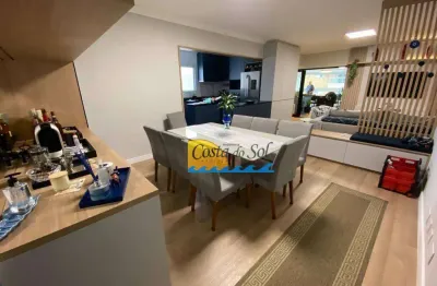 Apartamento com 3 dormitórios à venda, 172 m² por r$ 1.070.000,00 - tupi - praia grande/sp