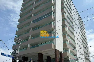 Apartamento com 2 dormitórios à venda, 71 m² por r$ 420.000,00 - mirim - praia grande/sp