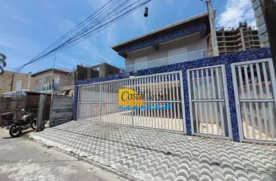 Sobrado com 2 quartos para alugar, 64 m² por r$ 2.000/mês - jardim imperador - praia grande/sp