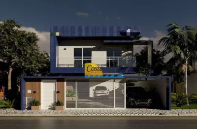 Sobrado com 2 dormitórios à venda por r$ 280.000,00 - ocian - praia grande/sp