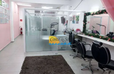 Salão à venda, 150 m² por r$ 550.000,00 - vila guilhermina - praia grande/sp