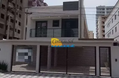 Casa em condomínio fechado com 2 quartos à venda na Tupi, Praia Grande 