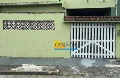 Sobrado com 4 dormitórios à venda por r$ 165.000,00 - jussara - mongaguá/sp