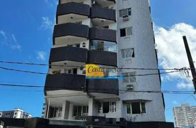 Apartamento com 1 dormitório à venda, 52 m² por r$ 333.000,00 - vila guilhermina - praia grande/sp