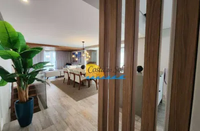 Apartamento Duplex com 3 dormitórios à venda, 184 m² por R$ 1.850.000,00 - Canto do Forte - Praia Grande/SP