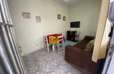 Apartamento com 1 dormitório à venda, 42 m² por r$ 205.000,00 - vila guilhermina - praia grande/sp