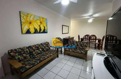 Apartamento com 3 dormitórios para alugar, 114 m² por r$ 4.523,00/mês - vila guilhermina - praia grande/sp