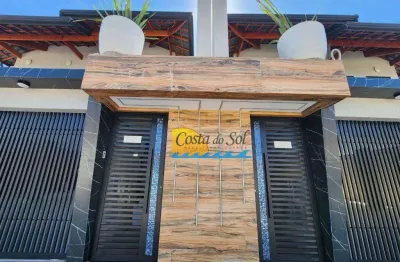 Casa com 2 quartos à venda, 54 m² por r$ 330.000 - caiçara- praia grande/sp