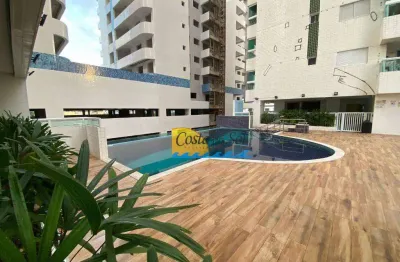 Apartamento com 3 dormitórios à venda, 87 m² por r$ 520.000,00 - ocian - praia grande/sp