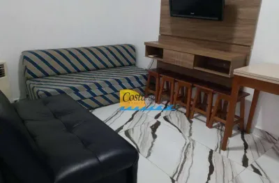 Apartamento com 1 dormitório à venda, 42 m² por r$ 235.000,00 - vila guilhermina - praia grande/sp