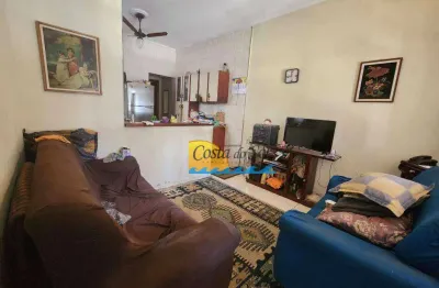 Casa com 1 dormitório à venda por r$ 320.000 - caiçara - praia grande/sp