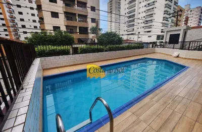 Apartamento com 2 dormitórios para alugar, 76 m² por r$ 2.100 - vila assunção - praia grande/sp