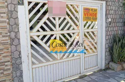 Casa com 3 dormitórios à venda por r$ 660.000,00 - aviação - praia grande/sp