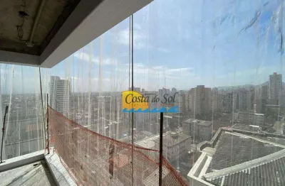 Apartamento com 2 dormitórios à venda, 92 m² por r$ 740.000,00 - aviação - praia grande/sp