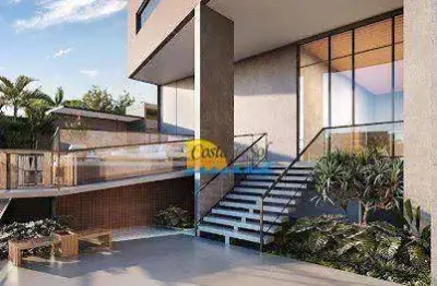 Apartamento com 3 dormitórios à venda, 212 m² por r$ 3.667.742,32 - guilhermina - praia grande/sp