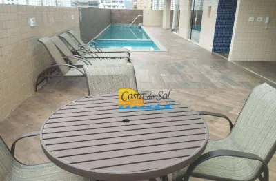 Apartamento duplex com 2 dormitórios à venda, 108 m² por r$ 870.000,00 - vila guilhermina - praia grande/sp