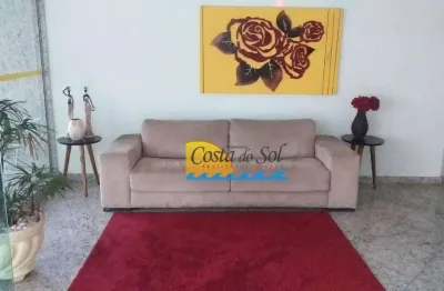 Apartamento com 3 dormitórios à venda, 190 m² por r$ 1.200.000,00 - tupi - praia grande/sp