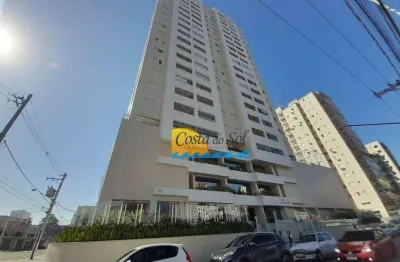 Apartamento com 1 dormitório à venda, 57 m² por r$ 390.000,00 - vila tupi - praia grande/sp