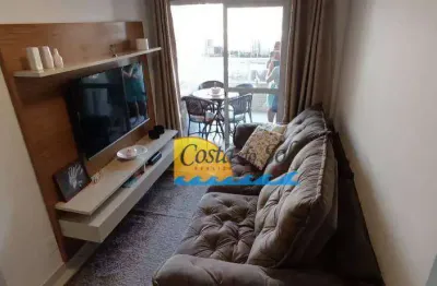 Apartamento com 1 dormitório à venda, 64 m² por R$ 390.000,00 - Vila Guilhermina - Praia Grande/SP
