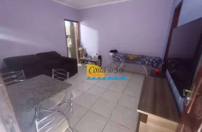 Casa com 2 dormitórios à venda, 102 m² por r$ 380.000,00 - mirim - praia grande/sp