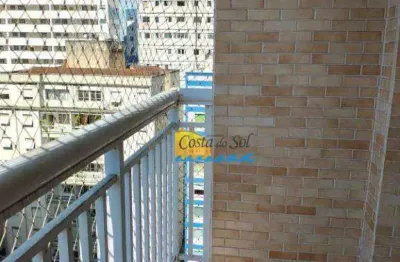 Apartamento com 2 dormitórios à venda, 57 m² por r$ 460.000,00 - josé menino - santos/sp