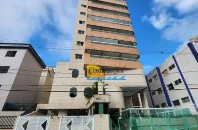 Apartamento com 2 dormitórios para alugar, 85 m² por r$ 3.500,00/mês - aviação - praia grande/sp