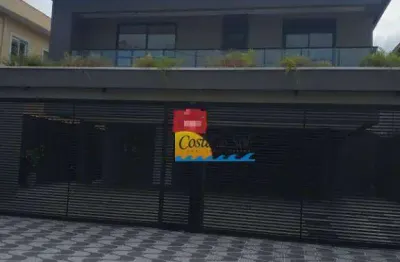 Sobrado com 2 dormitórios à venda, 81 m² por r$ 370.000,00 - tude bastos (sítio do campo) - praia grande/sp