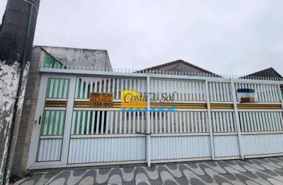 Casa com 2 dormitórios para alugar, 110 m² por r$ 4.900,00/mês - mirim - praia grande/sp