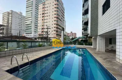Apartamento com 2 dormitórios à venda, 71 m² por r$ 320.000,00 - tupi - praia grande/sp