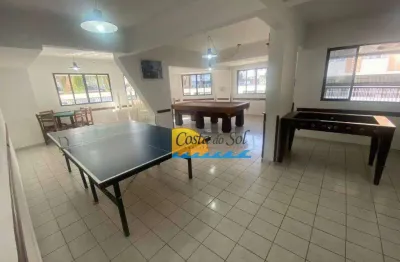 Apartamento com 1 dormitório à venda, 50 m² por r$ 290.000,00 - boqueirão - praia grande/sp