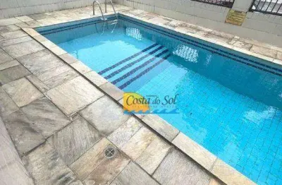 Apartamento com 1 dormitório à venda, 49 m² por r$ 290.000,00 - boqueirão - praia grande/sp