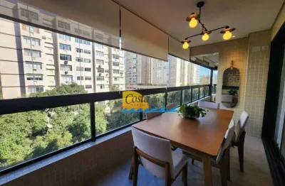 Apartamento com 2 dormitórios à venda, 75 m² por r$ 896.420,00 - josé menino - santos/sp