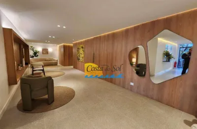 Apartamento com 2 dormitórios à venda, 75 m² por r$ 916.420,00 - josé menino - santos/sp