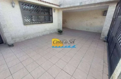 Sobrado com 3 dormitórios à venda, 175 m² por r$ 850.000,00 - jardim paraíso - são vicente/sp