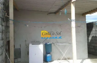 Casa com 2 dormitórios à venda, 90 m² por r$ 195.000,00 - samambaia - praia grande/sp