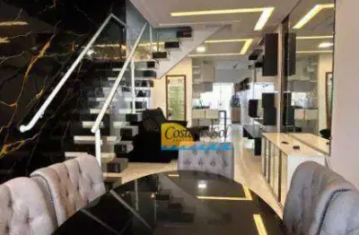 Casa com 3 dormitórios à venda, 125 m² por r$ 970.000,00 - cidade ocian - praia grande/sp