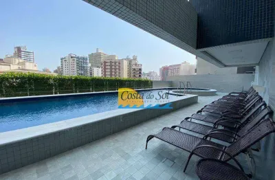 Apartamento com 2 dormitórios à venda, 76 m² por r$ 790.000,00 - boqueirão - praia grande/sp