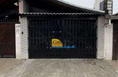 Casa com 2 dormitórios à venda, 111 m² por r$ 480.000,00 - guilhermina - praia grande/sp